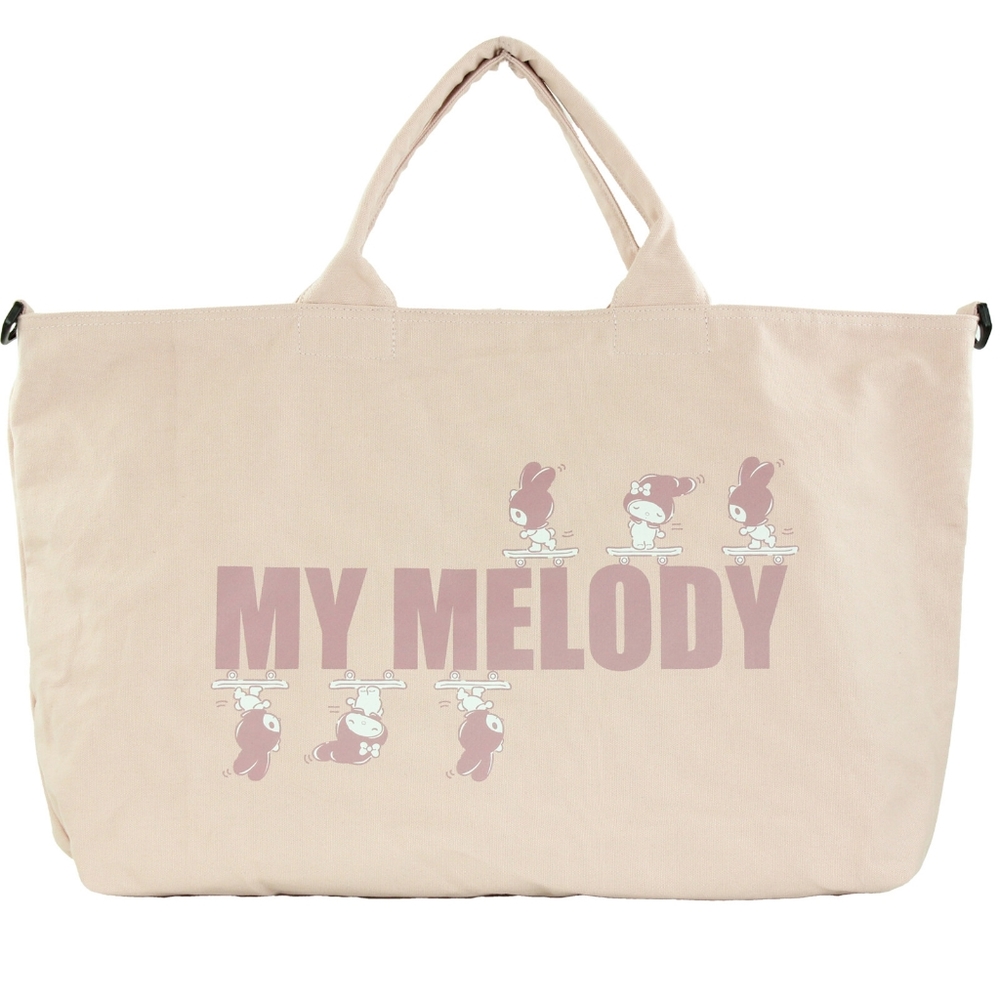 My melody Pink large bag.